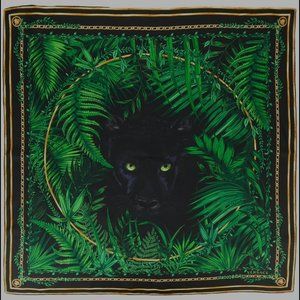 ISO VERSACE PANTHER SCARF